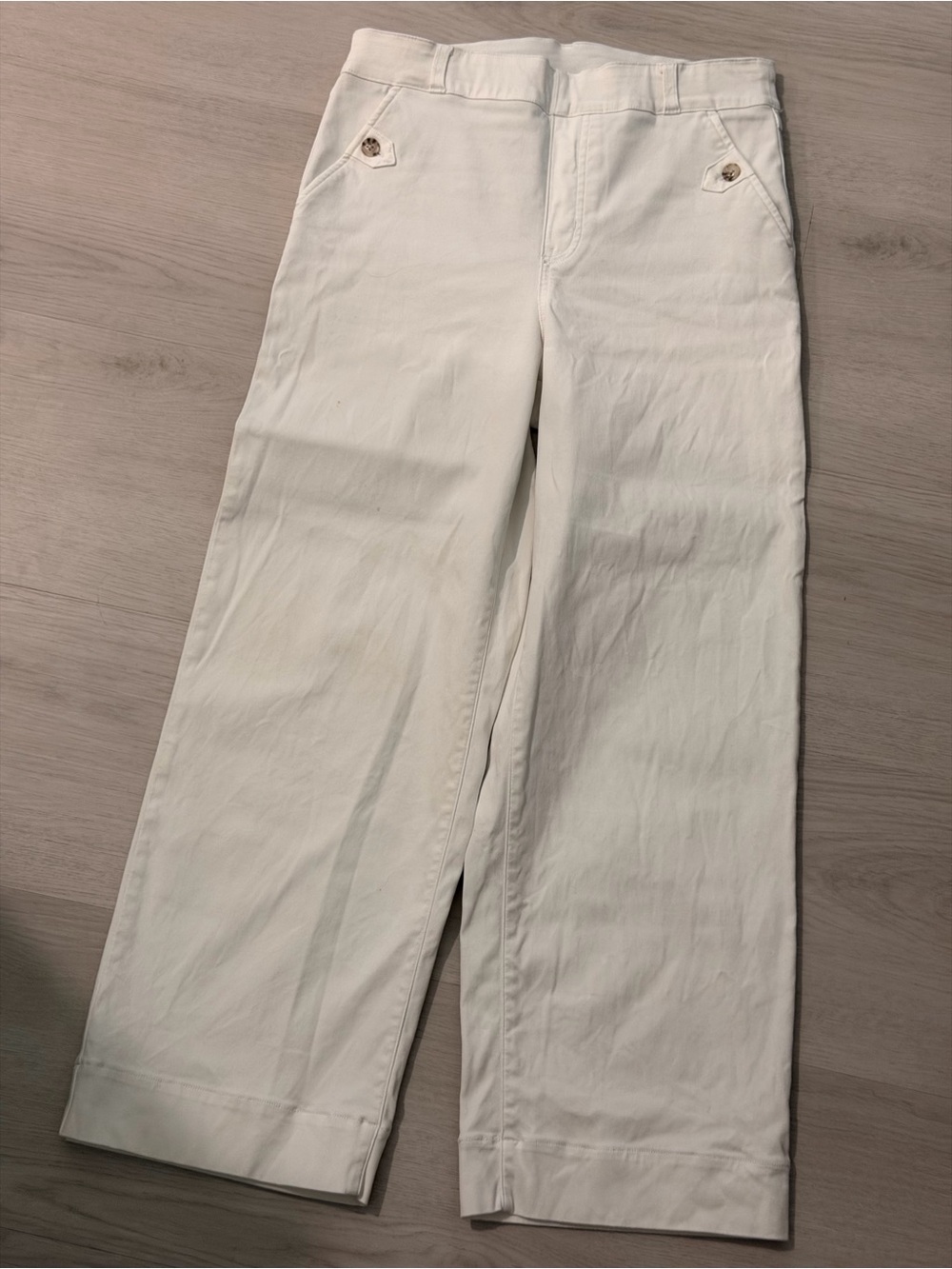 White Spanx pants size medium